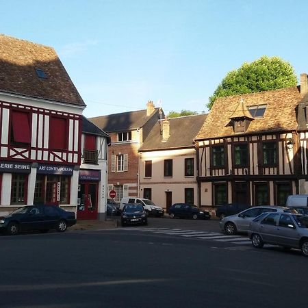 Ferienwohnung Le Charme Du Chateau Les Andelys Exterior foto