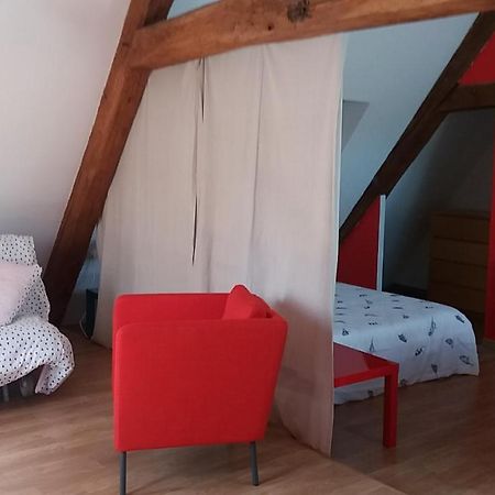 Ferienwohnung Le Charme Du Chateau Les Andelys Exterior foto