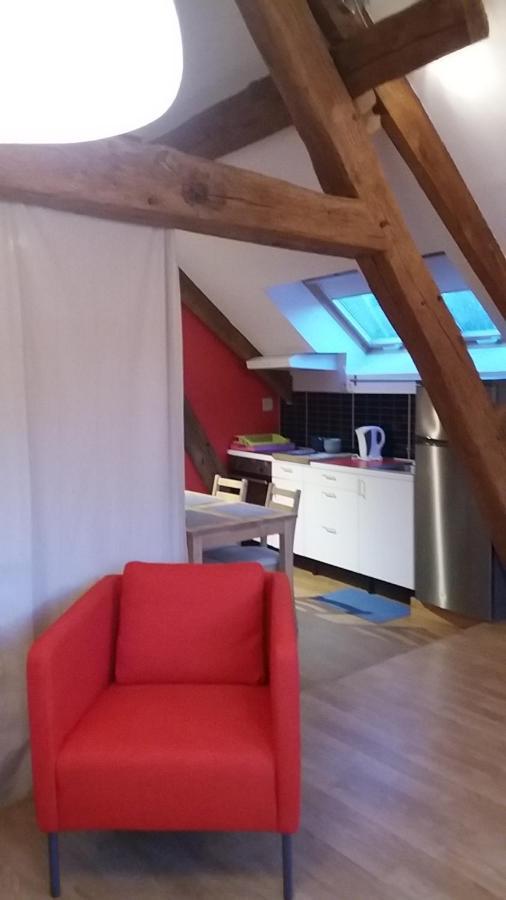 Ferienwohnung Le Charme Du Chateau Les Andelys Exterior foto